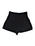 Topshop 100% Polyester Solid Black Shorts Size 6 - photo 2