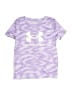 Under Armour 100% Polyester Purple Active T-Shirt Size 6 - photo 1