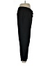 Ann Taylor LOFT 100% Polyester Solid Black Track Pants Size 10 - photo 4