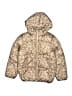 H&M 100% Polyester Floral Gold Snow Jacket Size 8 - 10 - photo 1