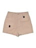 Shein 100% Polyester Solid Tan Khaki Shorts Size 4 - photo 1