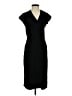 Vince. 100% Polyester Solid Black Cocktail Dress Size 2 - photo 1