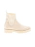 Blondo 100% Leather Ivory Ankle Boots Size 8 1/2 - photo 1