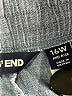 Lands' End Chevron-herringbone Blue Shorts Size 16 - photo 3