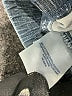 Lands' End Chevron-herringbone Blue Shorts Size 16 - photo 4