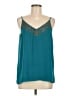 Greylin 100% Polyester Teal Sleeveless Blouse Size M - photo 1