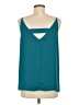 Greylin 100% Polyester Teal Sleeveless Blouse Size M - photo 2