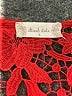 Altar'd State 100% Polyester Red Cocktail Dress Size S - photo 7