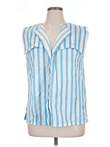 Escada Sleeveless Button-Down Shirt (view 1)