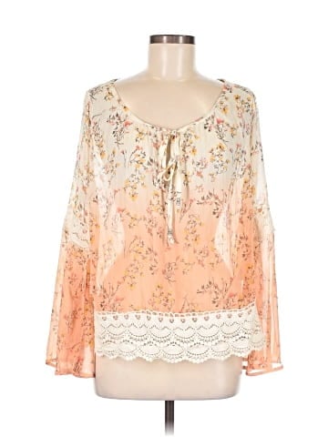 Taylor & Sage 3/4 Sleeve Blouse (view 1)