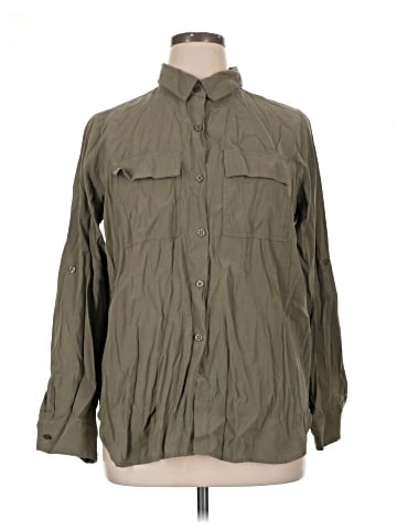 Max Studio Long Sleeve Button-Down Shirt (view 1)