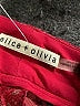 Alice + Olivia Paisley Red Casual Pants Size 4 - photo 7