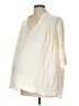 Hatch Ivory 3/4 Sleeve Blouse Size L - photo 1