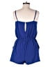 One Clothing 100% Polyester Solid Blue Romper Size M - photo 2