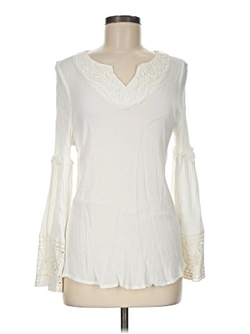 DG^2 by Diane Gilman Long Sleeve Blouse (view 1)