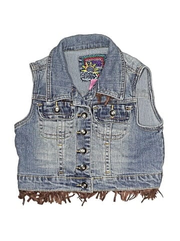 Zana Di Jeans Denim Vest (view 1)