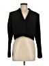 Calvin Klein 100% Polyester Black Blazer Size 6 - photo 1