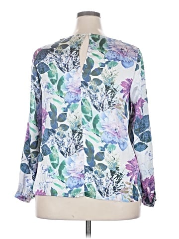 Ellos Long Sleeve Blouse (view 2)