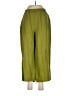 Flax 100% Linen Green Linen Pants Size 6 (S) - photo 1