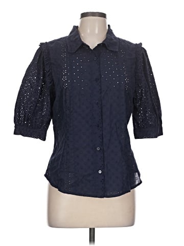 Splendid 3/4 Sleeve Button-Down Shirt (view 1)