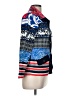 Onque Casuals 100% Cotton Print Blue Jacket Size M - photo 4