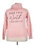 Unbranded 100% Polyester Pink Pullover Hoodie Size XXL - photo 2