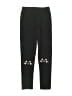 Resinta Hearts Black Casual Pants Size 7 - 8 - photo 1