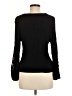 Eyeshadow 100% Rayon Black Long Sleeve Top Size M - photo 2