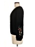 Eyeshadow 100% Rayon Black Long Sleeve Top Size M - photo 5