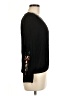 Eyeshadow 100% Rayon Black Long Sleeve Top Size M - photo 4