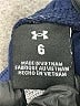 Under Armour 100% Polyester Blue Casual Pants Size 6 - photo 3