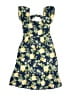 Old Navy Floral Blue Dress Size 8 - photo 1