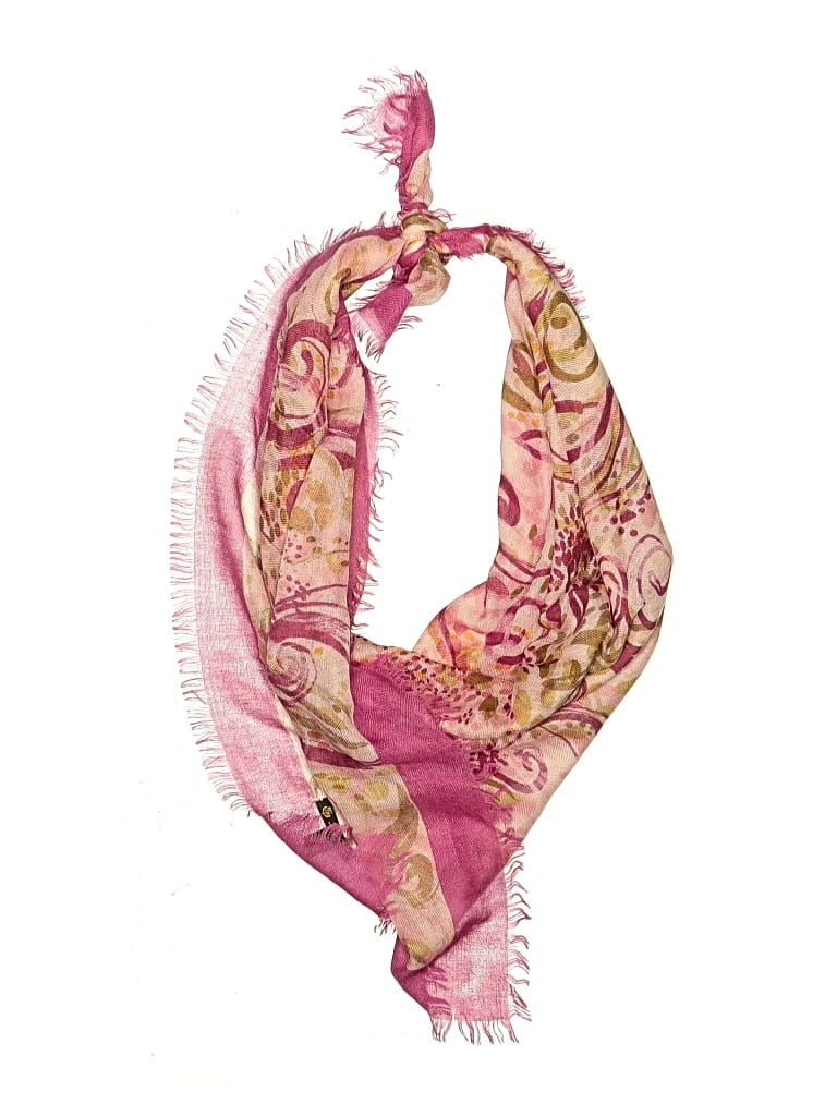 Loro Piana Cashmere Scarf, Pink Paisley