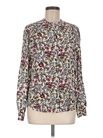 L'Agence Long Sleeve Blouse (view 1)