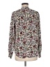 L'Agence Floral Ivory Long Sleeve Blouse Size Med (2) - photo 2