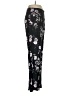 Three Dots 100% Rayon Floral Black Casual Pants Size M - photo 4
