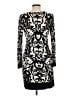 Cache Graphic Black Cocktail Dress Size 10 - photo 2