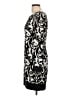 Cache Graphic Black Cocktail Dress Size 10 - photo 5