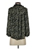 dalia 100% Polyester Black 3/4 Sleeve Blouse Size S - photo 2