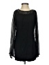 Kische 100% Modal Black Long Sleeve Blouse Size S - photo 1