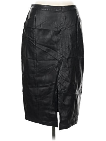 Who What Wear Faux Leather Skirt (view 1)