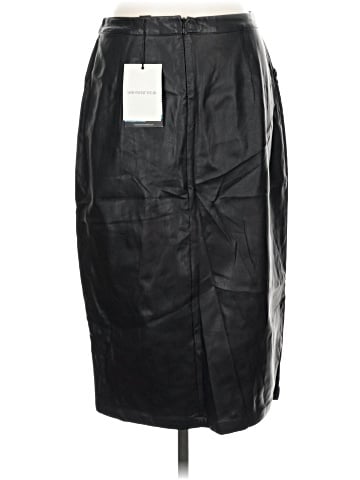 Who What Wear Faux Leather Skirt (view 2)