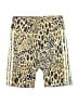 Adidas Animal Print Gold Shorts Size M - photo 1