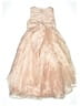 Unbranded 100% Polyester Ivory Dress Size 8 - photo 2