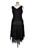 Jonathan Martin 100% Polyester Black Cocktail Dress Size 16 - photo 2