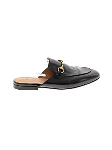 Gucci Leather Princetown Mules (view 1)