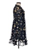 Hailey & Co. 100% Polyester Floral Blue Cocktail Dress Size M - photo 4