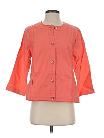 Peck & Peck 3/4 Sleeve Button-Down Shirt (view 1)