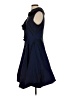 Samuel Dong Solid Blue Cocktail Dress Size S - photo 5