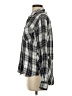 Sam Edelman 100% Rayon Plaid Gray Long Sleeve Button-Down Shirt Size S - photo 5